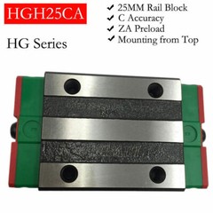 HIWIN HGH15CA HGH20CA HGH25CA HGH35CA Slider Linear Rail Block Carriage CNC