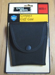 UNCLE MIKE’S COMPACT CORDURA CUFF CASE 8835-1 BELTS UP TO 2.25″ NEW
