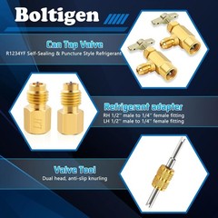Versatile R1234YF Can Tap & Adapter Kit for Efficient Refrigerant Dispensing