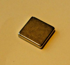 Neodymium Block Magnets (6 Pk) 3/4 inch x 3/4 x 1/8 Thick – Higher N48 Power