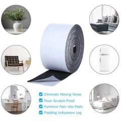 Felt Tape Self Adhesive Polyester Strip for Furniture Seal Door Insulation Car