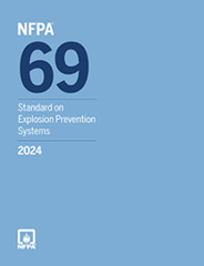 NFPA 69 Standard on Explosion Prevention Systems 2024 PB