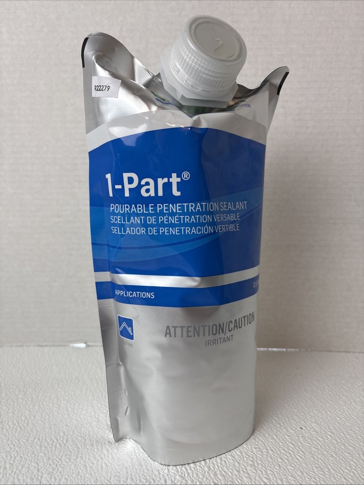 (1)Chem Link 0.5 Gallon Pouch 1-Part Gray Pourable Pentration Sealant