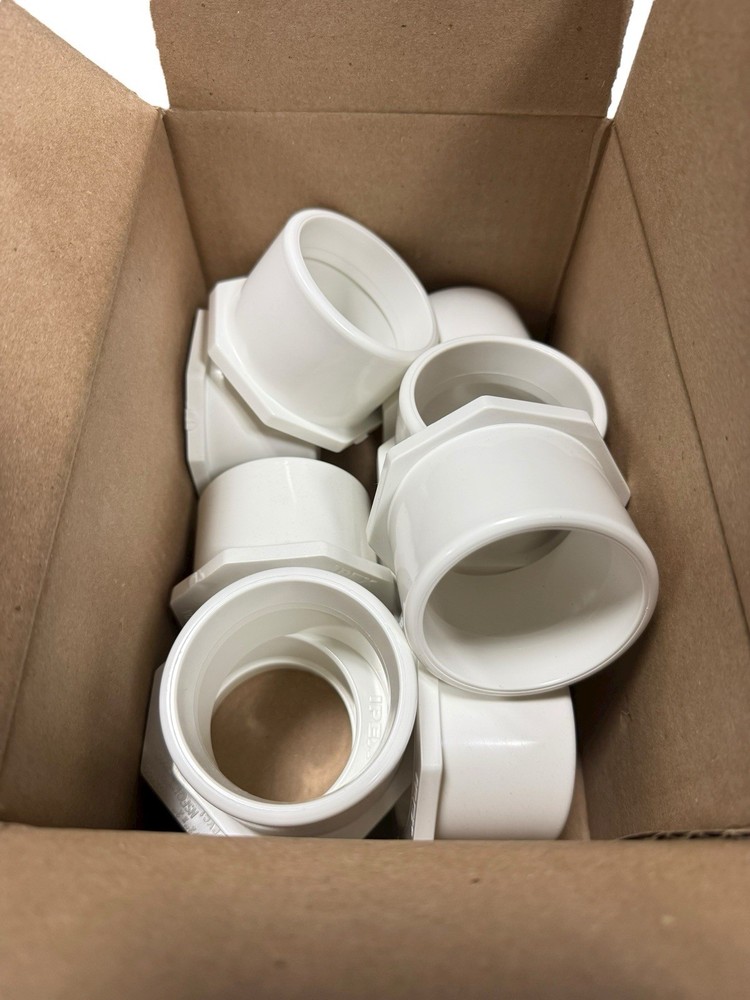 IPEX 035667 PVC SCH 40 2-1/2″ X 2″ REDUCER BUSHING Box Lot of 10 FREESHIP