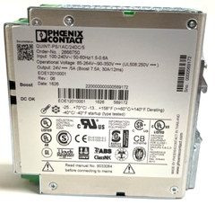 PHOENIX CONTACT POWER SUPPLY QUINT-PS/1AC/24DC/4 100-210V/1.5-06A INPUT 1 PHASE