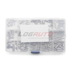 300pcs M2 M3 M4 Dowel Pin Cylindrical Pin Set Locating Pins Kit Stainless Steel