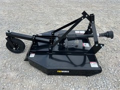 PROWORKS 48″ 4 ft Rotary Cutter Bush Hog Cat 1 Hitch Tractor Mower 40 HP USA