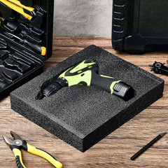 2 Pcs Customizable Polyethylene Foam Packing Inserts for Cases Thick Polyethylen