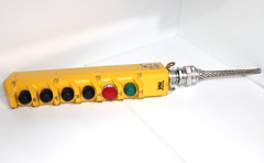 ⭐NEW⭐P&H HARNISCHFEGER 596 6-PUSHBUTTON PENDANT CONTROL STATION⭐With Cord Grip⭐