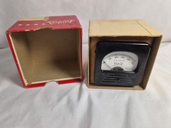 VTG NOS TRIPLETT MODEL 227-T DC 0-250 Volts METER IN Original Box Steampunk USA