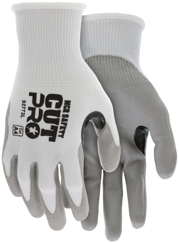 MCR Safety CutPro 15-Gauge HyperMax HPPE Shell, PU Coated Palm, A4 Cut, 92773