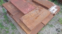2″ Mild Steel Plate 22″x 12″x 2″ Thick, 161 Pounds Per Plate, 2 Inch Steel Plate