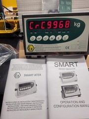 Utilcell SMART EX ATEX CE approved Hazardous scale indicator