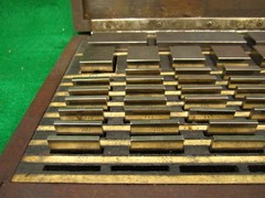Vintage Starrett Webber Model SCS81A Gage Block Set 81 Pieces CROBLOX