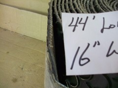 Conveyor Belt, Incline, Textured/ Cleated, Rubber, 12 to 24in widths