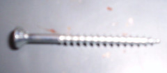 Intercorp Square Drive Flat Head w/Nibs Particle Board Screw 2 Inch XQ832NZ