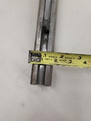 Amada Press Brake Radius Ruler 017201 at 32.87″ Long 1.339″ Tall .787″ Edge