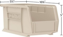 30230 AkroBins Plastic Storage Bins, Space-Saving Stackable Bins for Garage, …