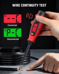 2-in-1 Voltage Tester Screwdriver, 3–500V AC Contact Voltage Measurement & No…