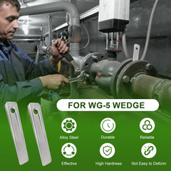 WG-5 Welding Wedge for Pipe Fitting, 5 Inch Steel Wedge for Welding Leveling, Pi