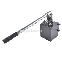 2.7 CID Double Acting Hydraulic Hand Pump & 5 QTs Tank with Changeover Valve NEW