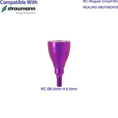 Dental Regular Closure Cover Cap Screws Healing Abutment fit ITI Straumann RC