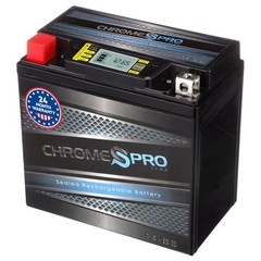 Chrome S Pro iGel YTX14-BS Maintenance-Free, 210CCA, LCD Voltage Display, 12V…