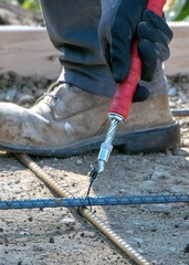 Tie Wire Twister, Premium Grade. Concrete Rebar Tying Tool, Loop Ties, Tie Wire.