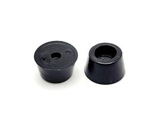3/4″ Diameter Rubber Equipment Feet 3/8″ Tall Steel Washer Bumpers 4-12 Packs