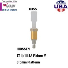 US Dental for Hiossen Mini Implant Locator Abutments & Overdenture Retention Cap