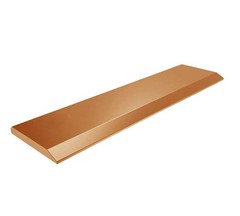24″x6″x5/8″ Weld-On Single Bevel Universal Bucket Cutting Edge Blade for Loader