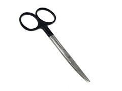 2 pcs SuperCut Iris Scissors 4.5″ Curved & Straight German Stainless Steel CE