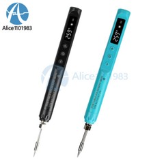 Portable Digital USB Smart Temperature Adjustable Soldering Iron 800mAh Battery