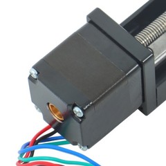 200mm T6×1 Mini Linear Rail Module LeadScrew Stage Actuator With NEMA11 Stepper