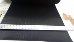RIB RUBBER MATTING BLACK ROLL 24″ WIDE X 10 FT LONG FREE SHIPPING
