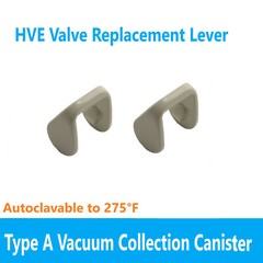 Dental Type A Vacuum Collection Canister, Lid, Replacement Parts, Accesories