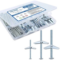 30 Sets Toggle Bolts for Drywall, Heavy Duty Metal Drywall Anchors Kit – 1/4″…