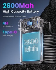 New Endoscope Camera with Light,Borescope Cameras with 4.3″ IPS 1920P 16.5 FT