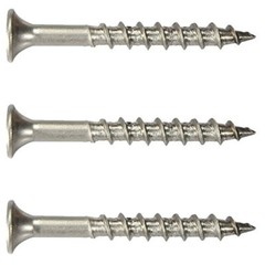 #10 Stainless Steel Deck Screws Square Drive Wood / Composite Decking All Sizes