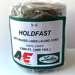 Waxed LINEN CORD lacing cord string electrical 9-6 twine (6 ply), 1200 ft