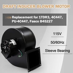 1TDR3 Centrifugal Blower Motor Replaces Dayton 1TDR3, 1TDR3A, 4C447, PU-4C447