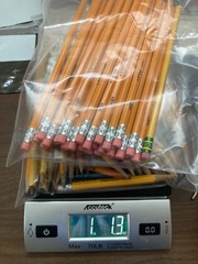 1 lb used mixed pencils