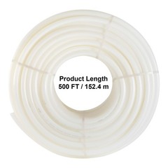1in 500ft PEX-B Non-Barrier White Pipe for RV Plumbing Radiant Heating
