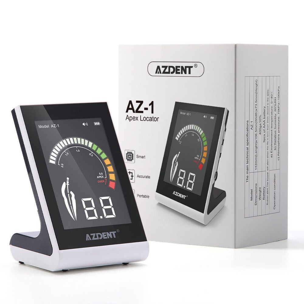 AZDENT Dental Wireless 16:1 LED Mini Endo Motor / Apex Locator Root Canal Finder