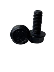 100 pcs M8-1.25×20 Hex Flange Frame Bolt Class 10.9 DIN 6921 Zinc Phosphate Oil