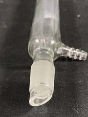 SYNTHWARE Glass 180mm 19/22 Taper Joint Distillation Liebig Condenser