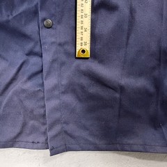 Black Stallion REVCO Flame Resistant Cotton Shop Coat Welding Lab Jacket Blue XS