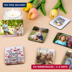 40 Pack Sublimation Magnet Blanks Set,Personalized Sublimation Refrigerator Magn