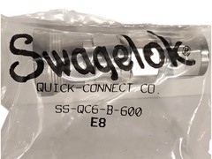 Swagelok SS-QC6-B-600 316 SS QC6 Quick Connect Body for 3/8 in Tube