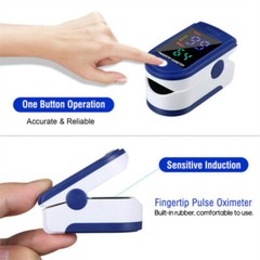 Finger tip Pulse Oximeter Blood Oxygen meter SpO2 Heart Rate Monitor LK87